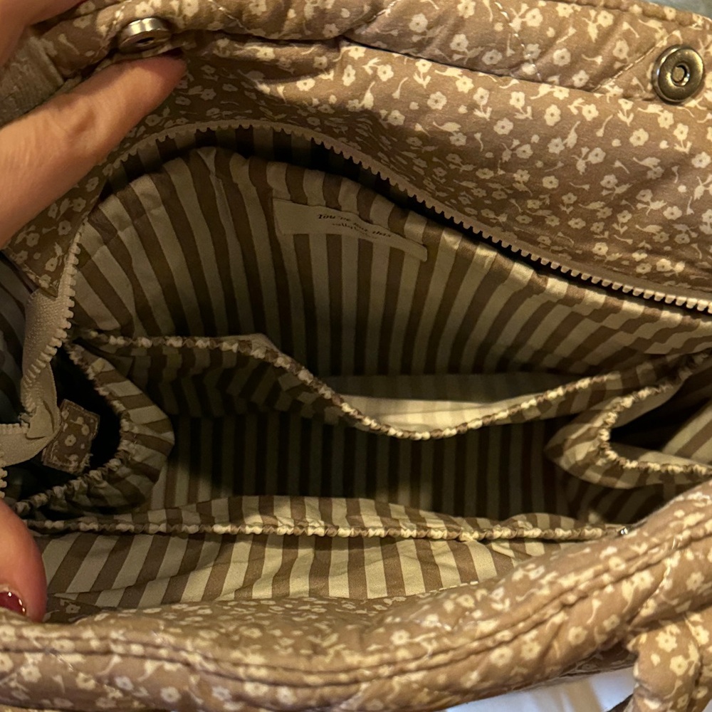 Solly Baby Cream Floral Totepack - Picture 3 of 4